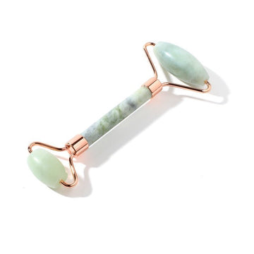 Jade Face Roller in Rose Gold
