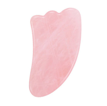 Rose Quartz Gua Sha Facial Massage Tool