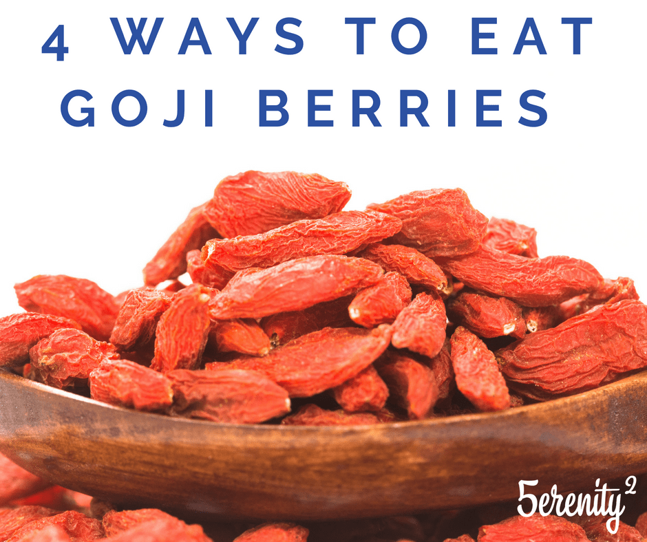 4 ways to eat Goji Berries 枸杞子 in traditional chinese medicine