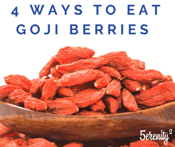 4 ways to eat Goji Berries 枸杞子