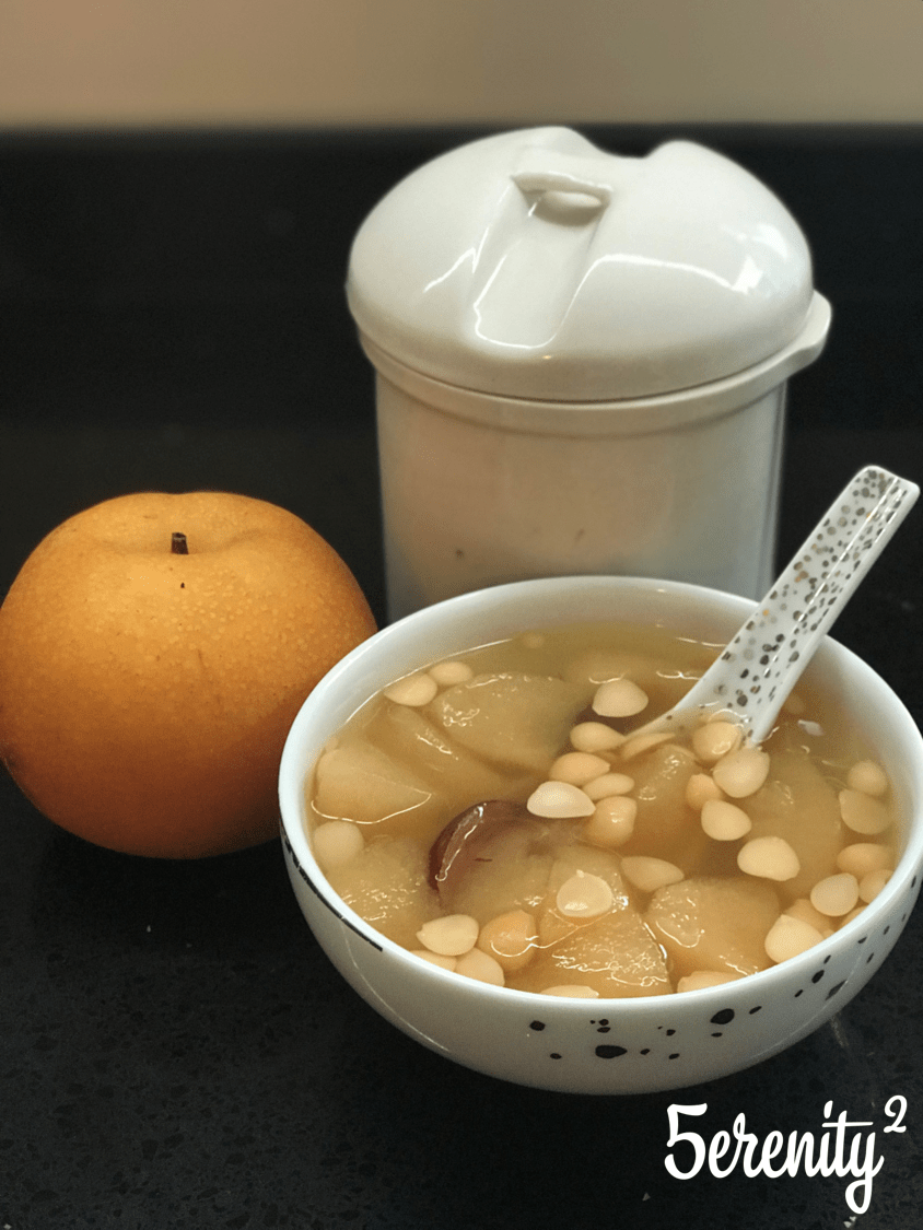 Stewed Pear with Chuan Bei